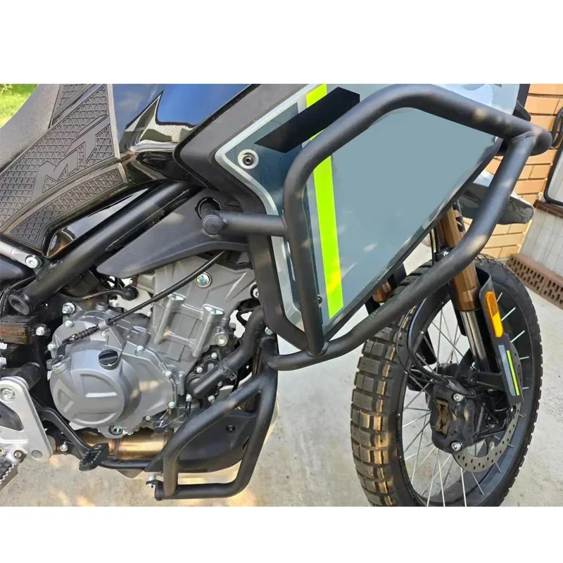 450-MT Fit For CFMOTO 450 MT 450/MT Motorcycle Bumper Anti Drop Bar Modification Upper And Lower Full Surround 450MT Accessories