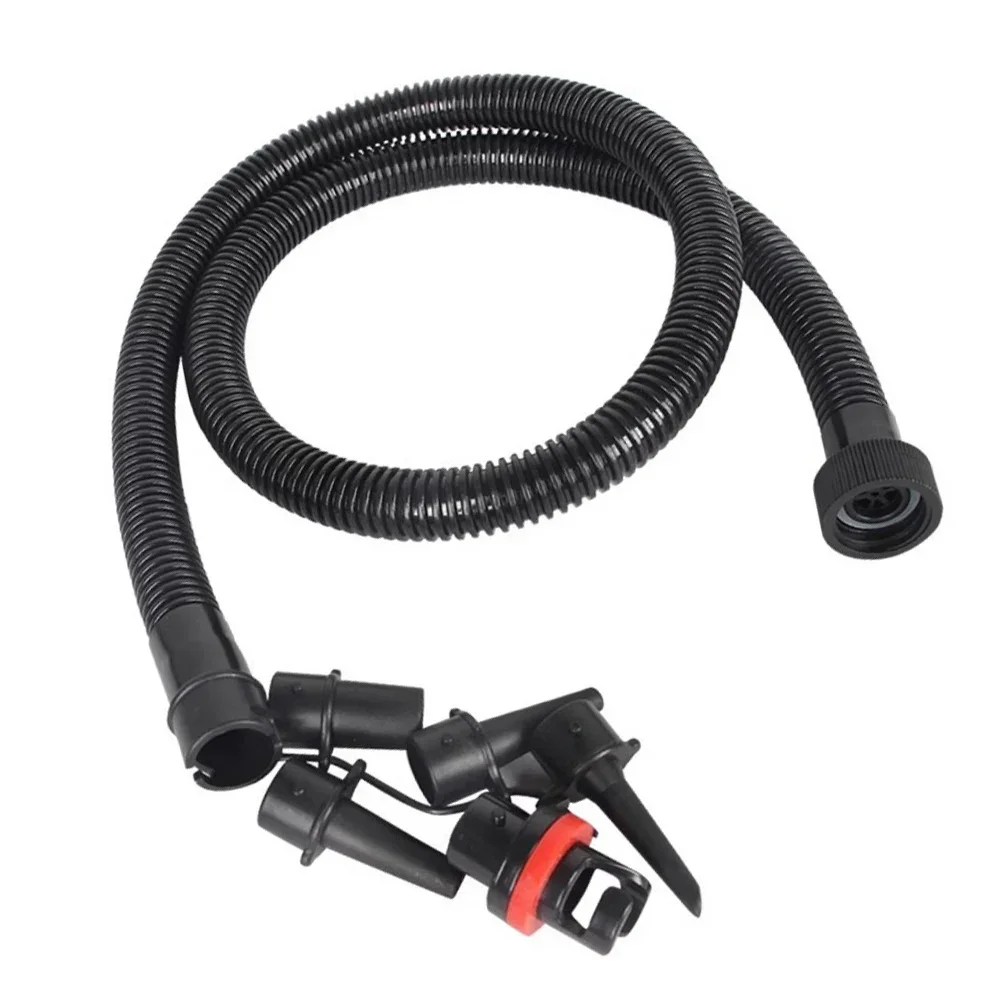 Hose For Inflatable Products Inflatable Air Pump Hose 27.5mm Threaded Interface 5 Nozzles Included Compatible With Surfboard