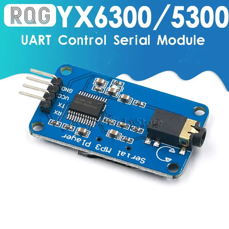 YX6300 YX5300 UART Control Serial Module MP3 Music Player Module For Arduino/AVR/ARM/PIC CF