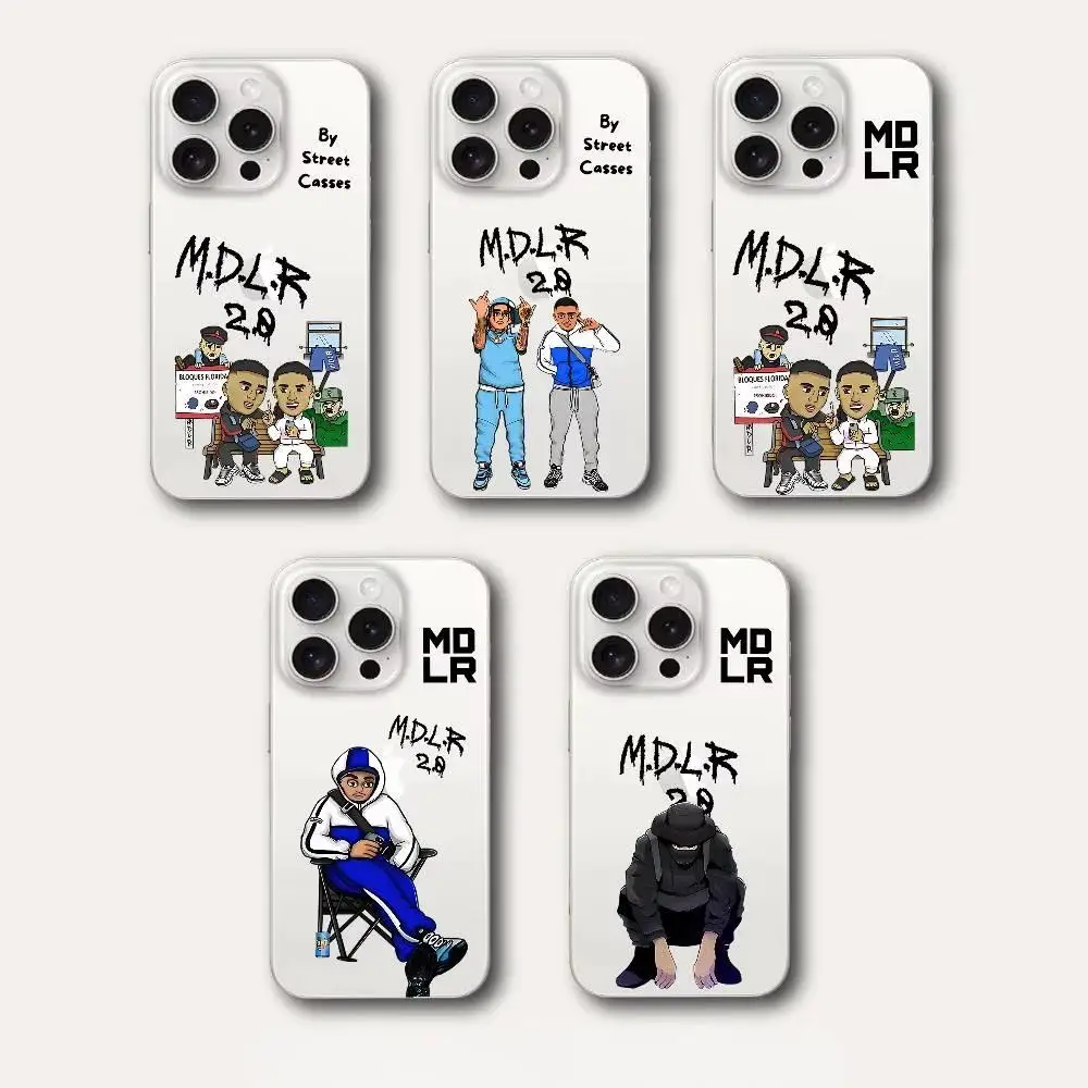

Rapper MDLR M-Morad Art Clear Phone Case For iPhone 17 16 15 11 12 14 13 Pro Max Mini X XS XR 7 8 Plus SE 16E Soft Cover Fundas