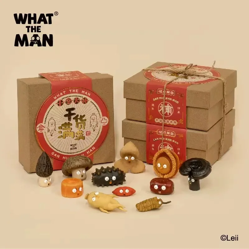 What The Man Full of Dry Goods Series Blind Box Toys Mystery Box Cajas Misteriosas Anime Figures Kawaii Dolls for Girls Toys