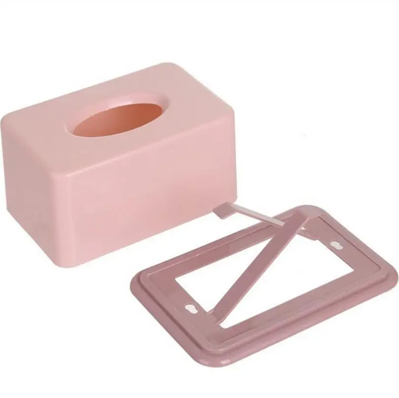 Tissue Holder Home Wet Tissue Storage Box Desktop Toilet Paper Storage Case Napkin Dispenser Plastic Tissue Box