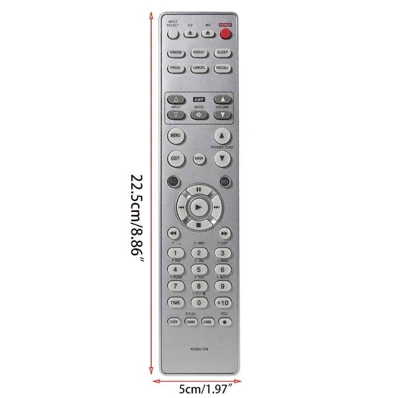 Replacement RC6001CM Remote Control for MARANTZ, CD19, CD50, CD72, CD80,CD52