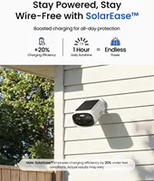 Reolink 3K Wireless Outdoor Security Camera 2.4/5GHz WiFi 6 Smart Alerts AI Detection Argus Solar Camera Work with Home Hub Mini 2