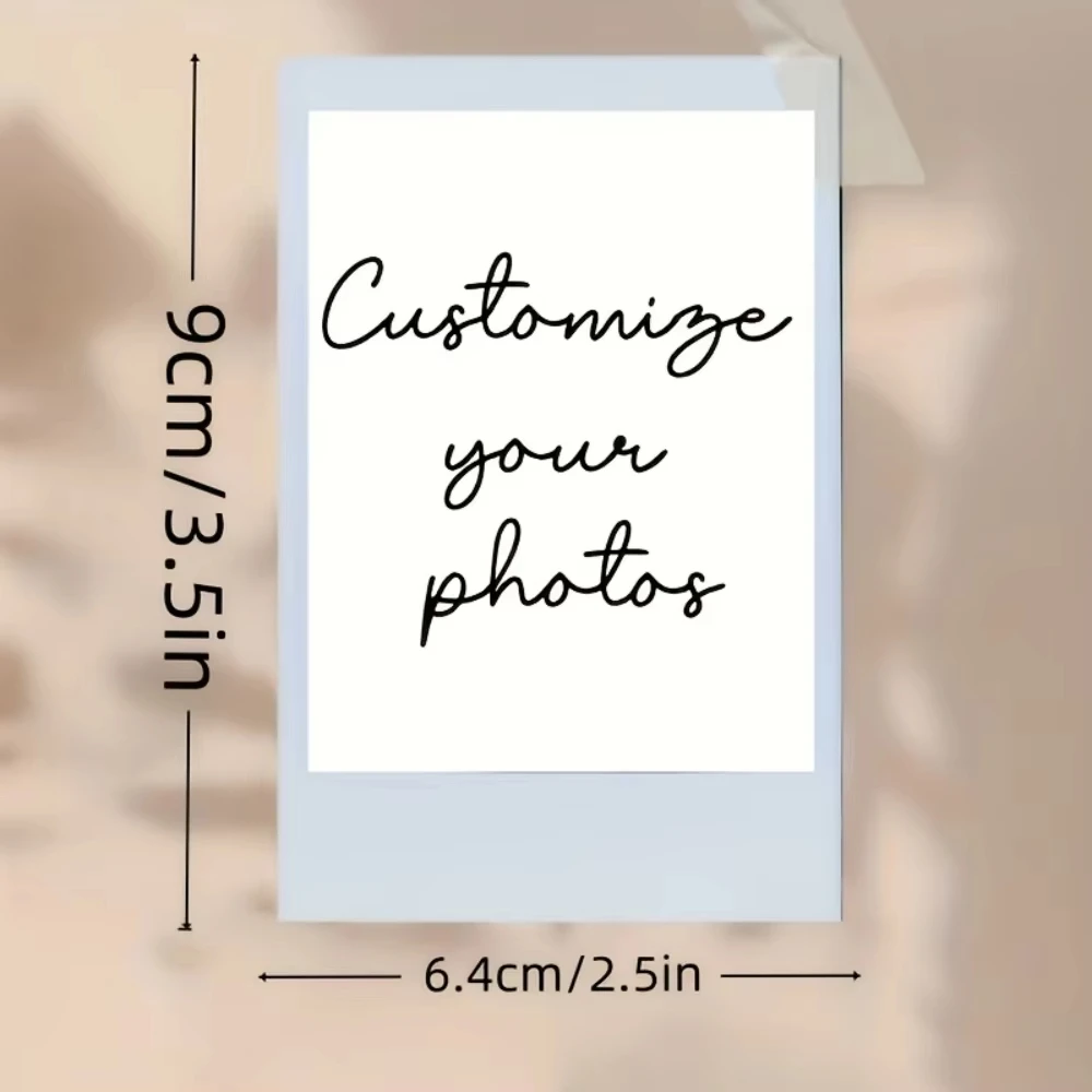 5Pcs HD Custom Instant Style Photos, Personalized Gifts for Birthday Anniversary Pet Memorial Christmas