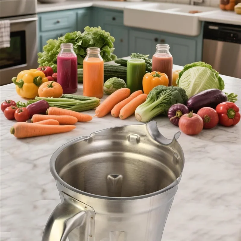 حاوية من الفولاذ المقاوم للصدأ B58B-48Oz للخلاطات - سلسلة G، سلسلة Pro، سلسلة Ascent