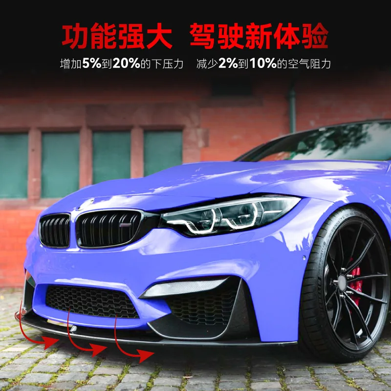 

For BMW 3 Series 4 Series M3 M4 F80 F81 F82 F83 2015-2020 Year Front Splitter Bumper Lips Exterior Parts Accessories Body Kit