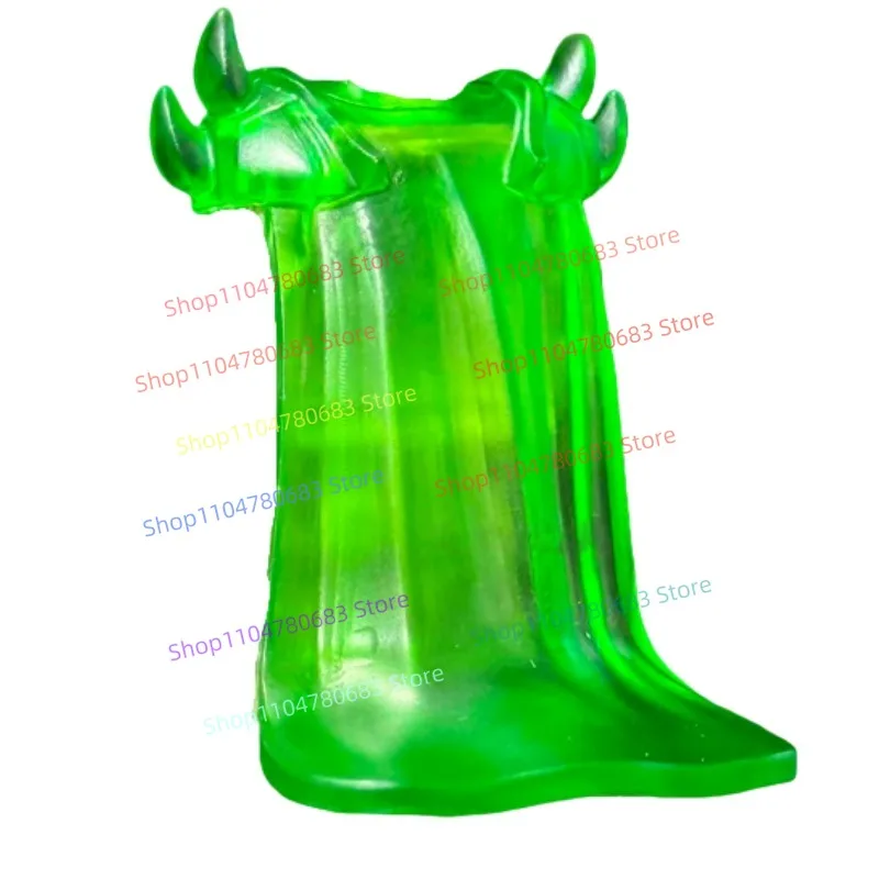 MOC Bouwstenen Elementen Master Gold Cape Accessoire Ninja Mini-Figuur Assemblagemodel Display Anime TV Decoratief Speelgoed Cadeau