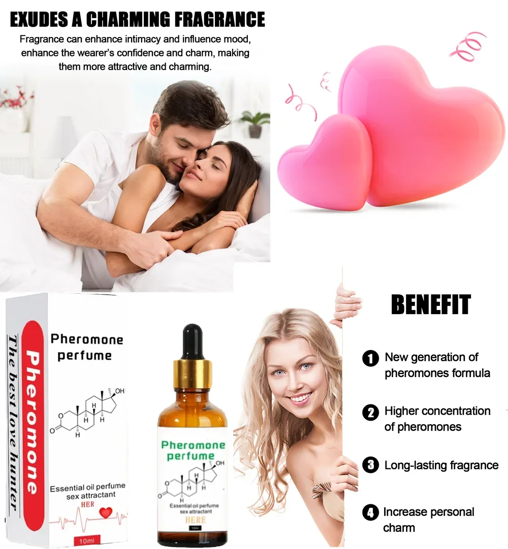 Perfume de Feromona Duradoura para Namoro Sexual, Parceiro íntimo, Namoro Adulto, Namoro Adulto, Namoro Sexual, Namoro Sexual, Óleo de Tentação Sexual