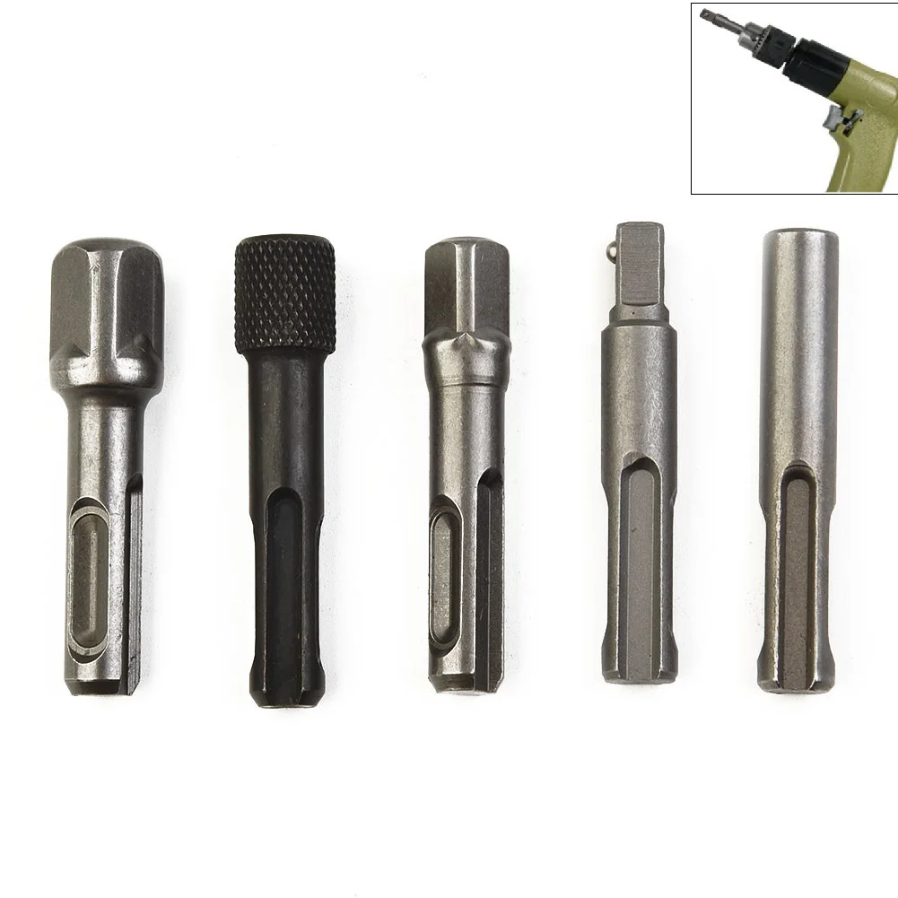 

Workshop Screwdriver Bits Adapter Bar Chuck Sleeve Woodworking Drilling Driver Hammer Hex Parts SDS Accessories