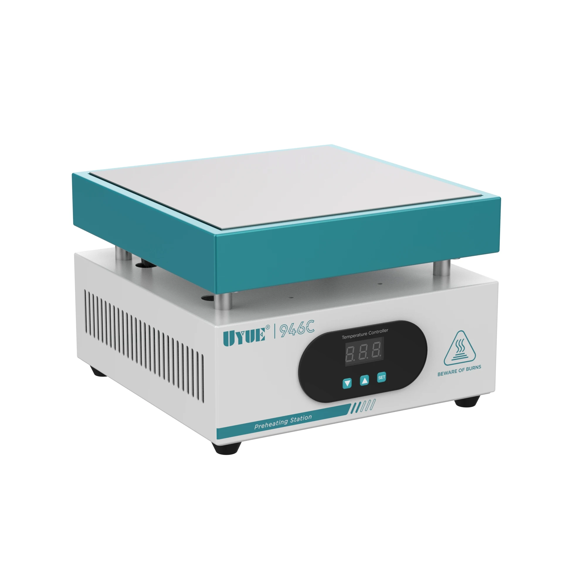 600 واط 946C لوح تسخين الإلكترونية سخن محطة التسخين الرقمي 200x200 مللي متر ل PCB مصلحة الارصاد الجوية التدفئة Led مصباح ديسولديرينغ 110 فولت/220 فولت