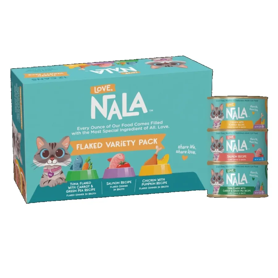 Flaked Variety Pack Adult Cat Food