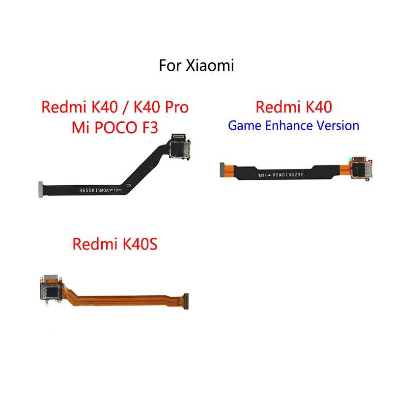 

SIM Card Slot Holder Tray Reader Socket LCD Display Connect Flex Cable For Xiaomi Redmi K40 Pro Game Version K40S / Mi POCO F3