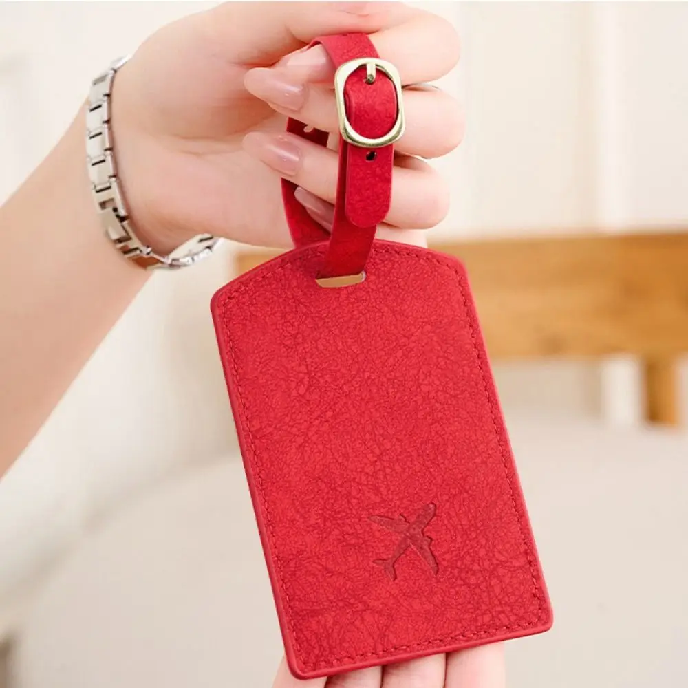 Name Luggage Tags Pu Luggage Tag Boarding Pass Baggage Name Tags Airplane Suitcase Tag Information Card Address Label