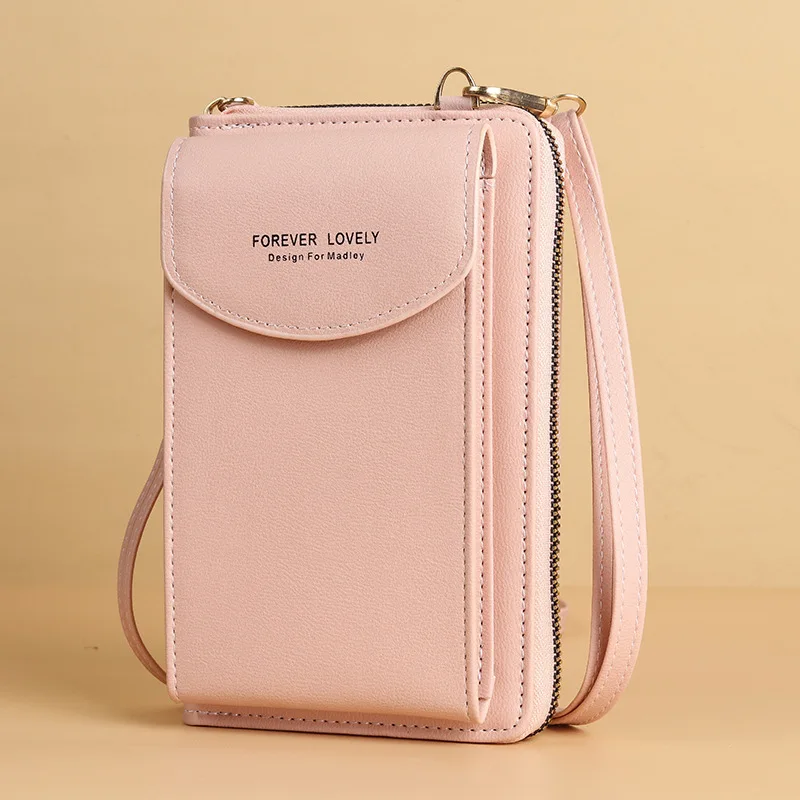 Pequenos sacos de ombro crossbody para mulheres, couro PU, saco do bolso do telefone celular, bolsa das senhoras, garras de cartão, carteira, sacos do mensageiro