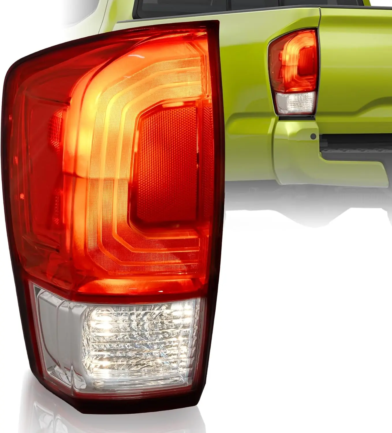 

Tail Lights Assembly for Toyota Tacoma 2016-2023 Left Side with Bulbs, Fits 81560-04170 81560-04190 81560-04220