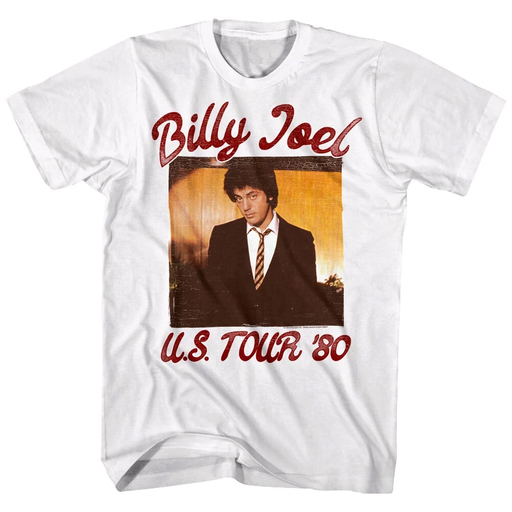 

Billy Joel All About Leyna 1980 Men's T Shirt Casual Breathable Y2K Harajuku Men Clothing