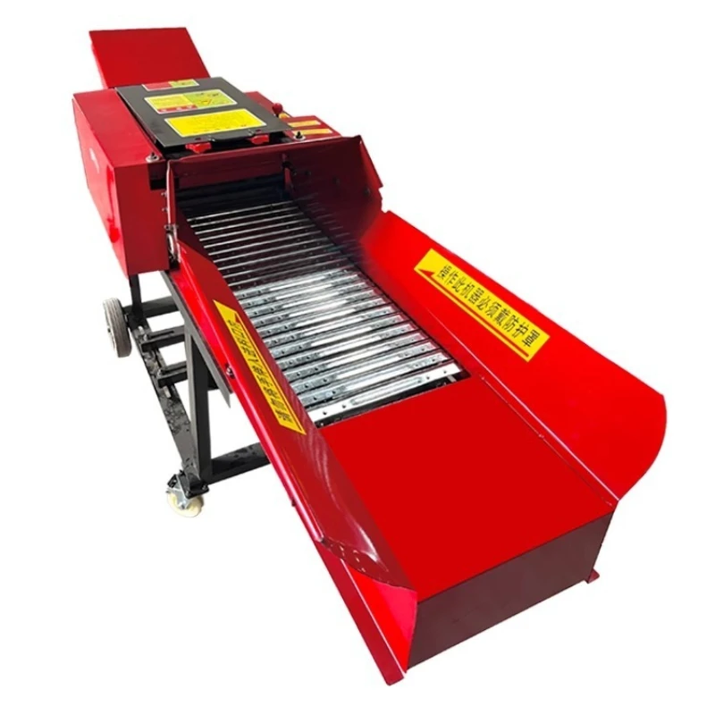 

guillotine kneading machine dry and wet corn straw mower thickened new household cattle and sheep breeding grass cutter grass cr