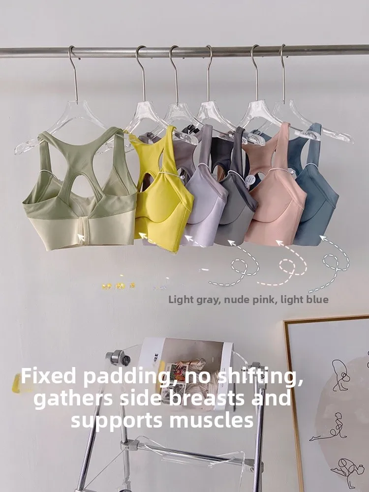 High-Intensi o-Resistant Sports Bra Women's One-Piece Outdoor Running Yoga Vest Sle Fitn Gymwear Nylon Fabric