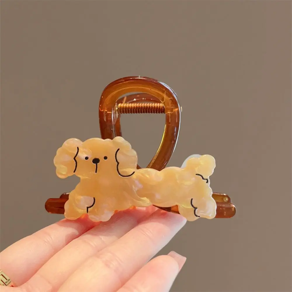 

Delicate Resin Cat Shark Clip Animal Cartoon Hair Grab Clip Small Size Asymmetric Dog Hair Claw Summer
