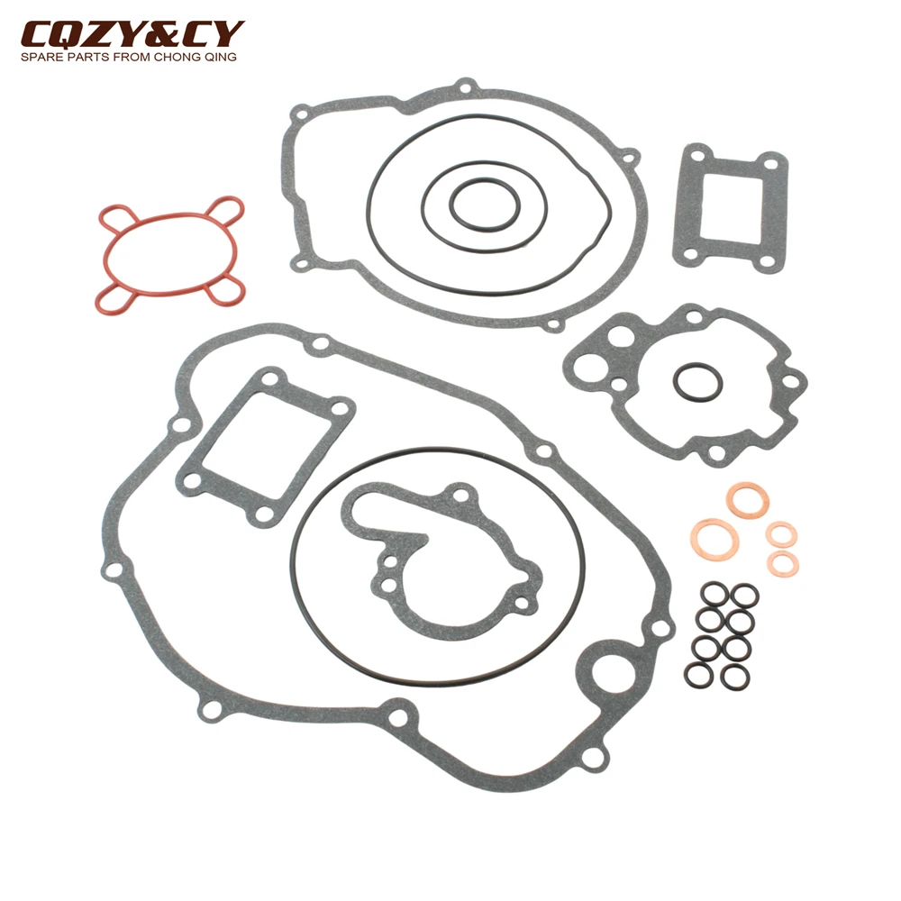 Motorcycle Engine Complete Gasket Set For CH-MOTO WSM SM Racing 50 WXE Enduro 50cc AM6 Euro 2