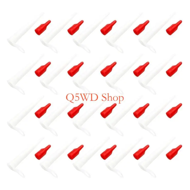 Q5WD 20 Pack Testi cartuccia Pesti sostituzione degli ugelli con tappi tenuta ugelli tenuta