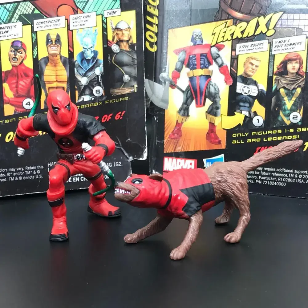 Marvel Universe 3,75" Deadpool Kidpool Dogpool Figura de acción suelta