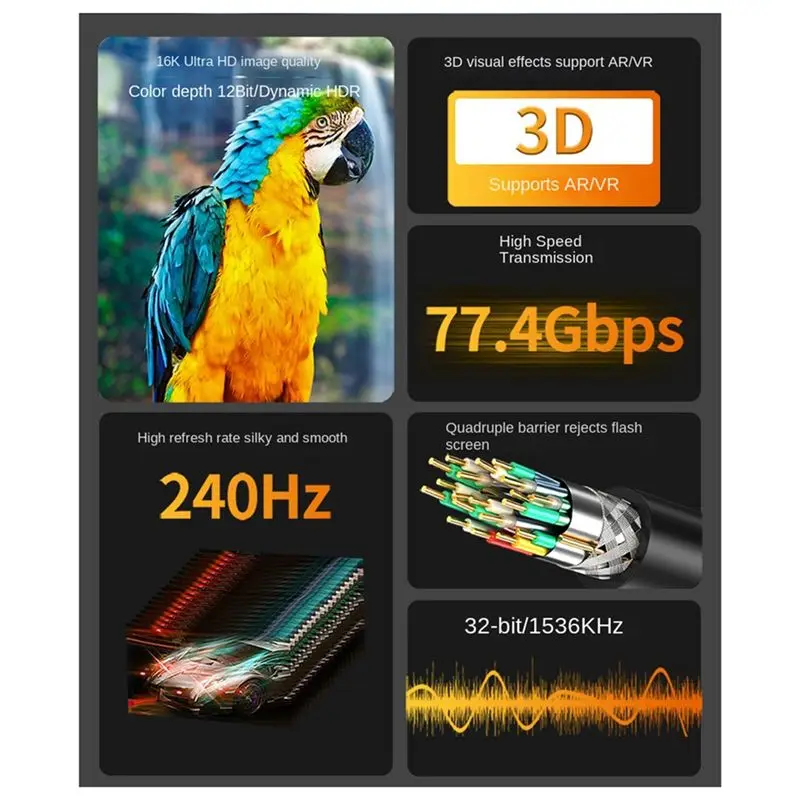 cabo-dp-a62t-16k-para-video-e-Audio-ultra-hd-1m-para-laptop-tv-projetor-monitor-cabo-displayport