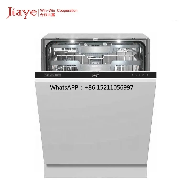 Three Cutlery Drawers Ion Disinfection Auto-open Dishwashers Full-integrate Built-in Dishwasher 45cm/60cm 8-12 Sets