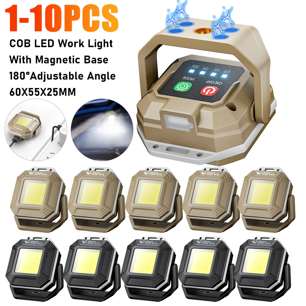 자석 베이스 180이 포함된 1-10PCS COB LE - Mini Workshop Tools 리뷰 및 가격