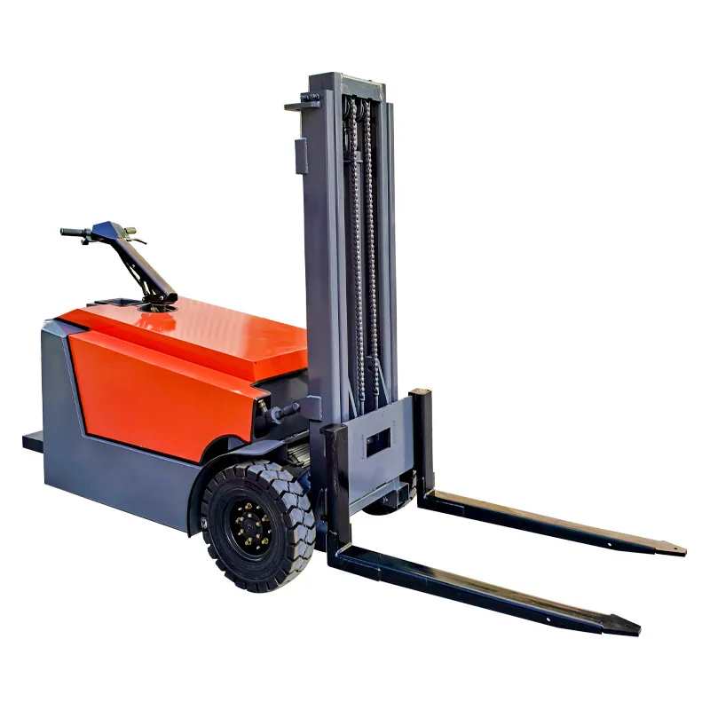 

New Design Wholesale 500kg 1000kg 3 Wheels Small Size Mini Electric Stand Driving Forklift