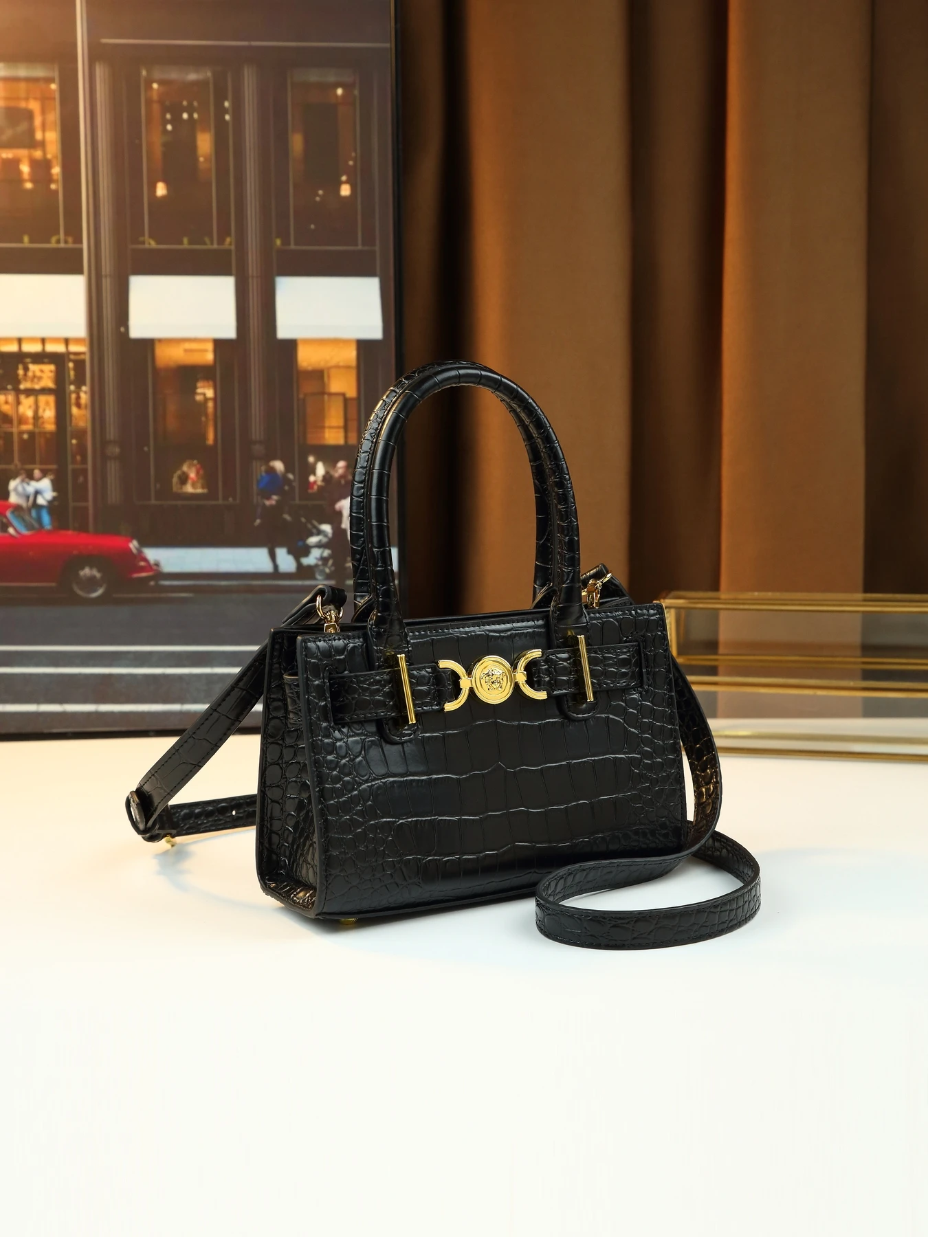 

Трансграничная горячая распродажа, легкая роскошная женская сумка с каменным узором, высококачественная портативная маленькая квадратная сумка