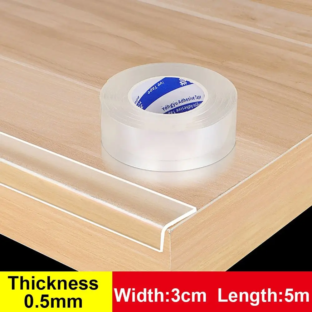 

Kids Collision Proof Table Edge Guard Tape Transparent Baby Safety Protective Strip Self Adhesive Soft Furniture Corner Bumper