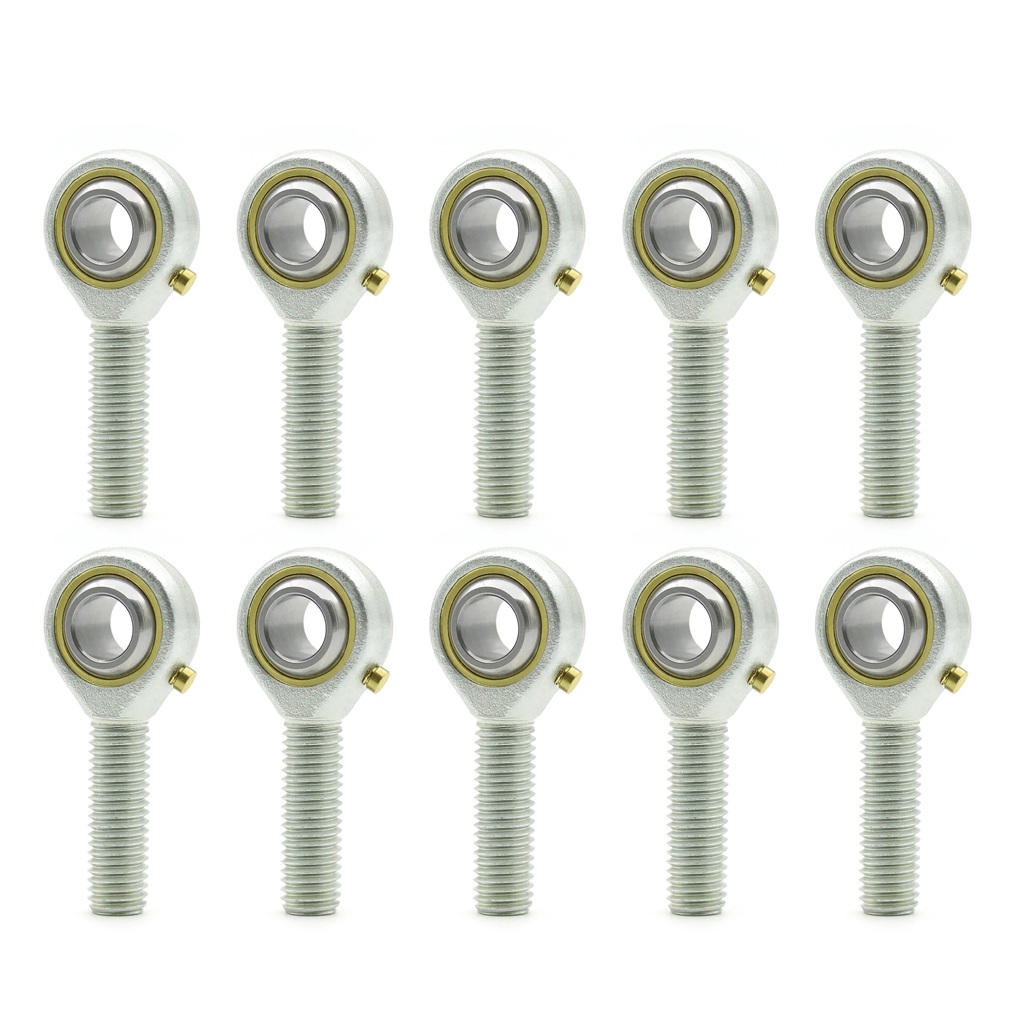 Cojinete de extremo de varilla de 6mm de diámetro, 10 piezas, alta calidad, POS6, rosca M6x1.0