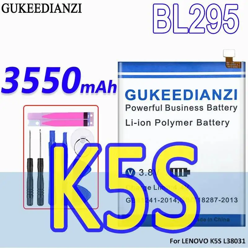 

BL295 безопасный для Lenovo K5S L38031 долговечный аккумулятор для мобильного телефона 3550 мАч