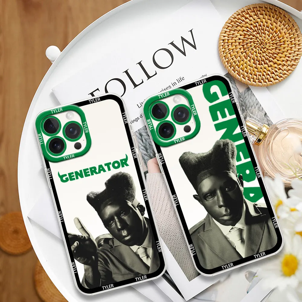 Phone Case Singer Tyler The Creator C-Chromakopias For Samsung A04 05S 555G 23 24 PLUS S22 ULTRA Transparent