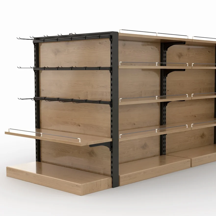 Retail Store Rack Supermarket Shelf Gondola Shelving for Supermarkets or Convenient Shop