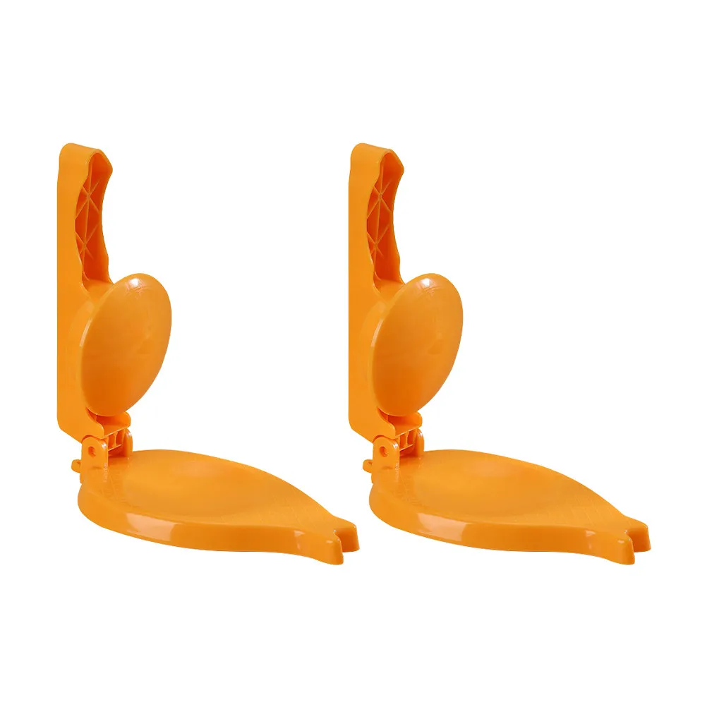 2 Piezas de Placa para Prensar Masa de Empanadillas, Ahorra Esfuerzo, Herramienta para Hacer Empanadillas, Fácil de Usar, Perfecta para el Hogar