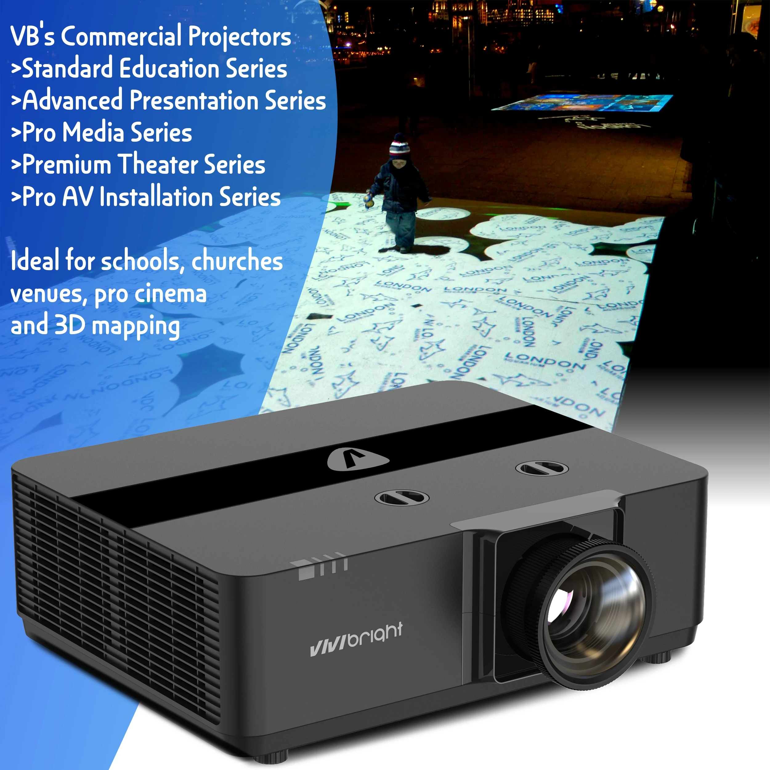 جهاز عرض VIVIBRIGHT KD2000UCST - مراجعة Home Cinema Ultra Short Throw Projector وسعره