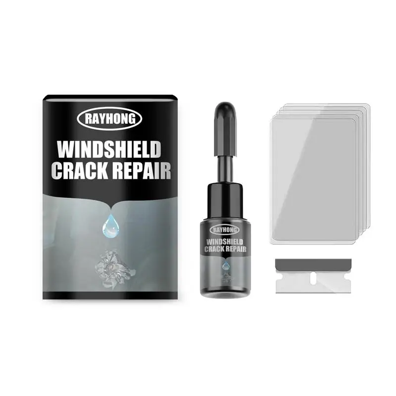 Car Windshield Cracked Repair Tool Windshield Crack Car Window Phone Screen Repair Liquid Glass Repair Auto Glass Scratch Crack