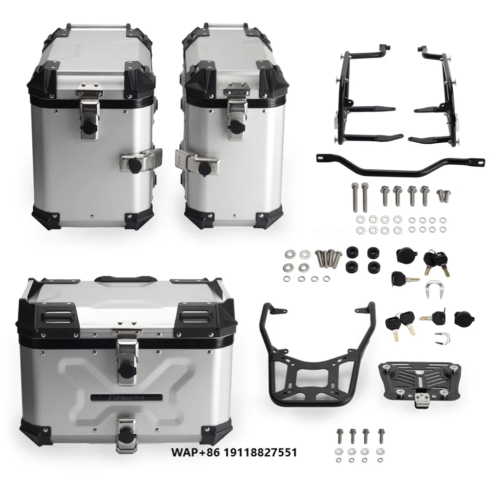 Motorcycle Tail Side Top Case Saddlebag WithMounting for  Special RA1250S