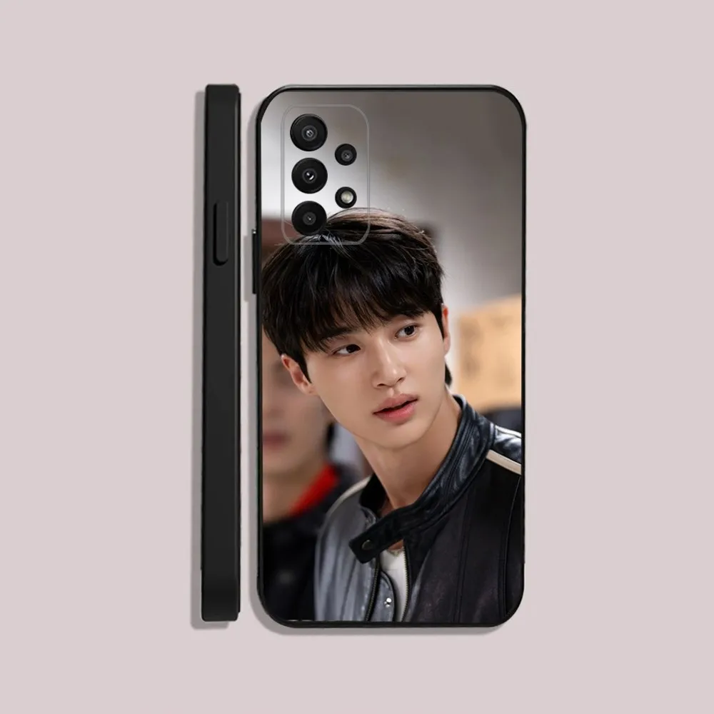 Byeon Woo Seok  Phone Case For Samsung S24,23,22,30,21,10,9,Ultra,Plus,Lite,FE,5G Black Soft Case