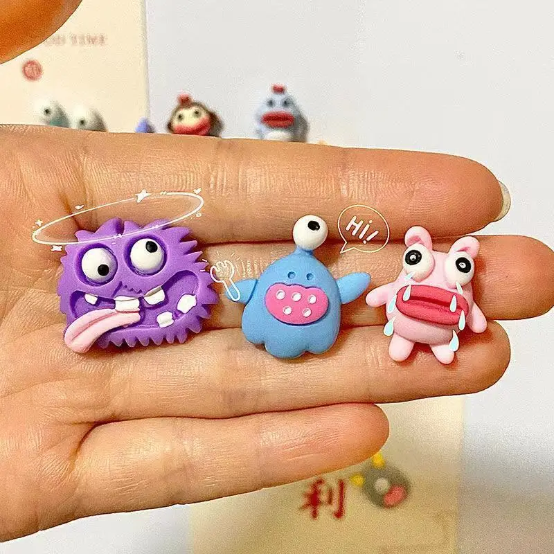 Fridge Magnet monster magnetic creative personality magnetic mini decorative magnets