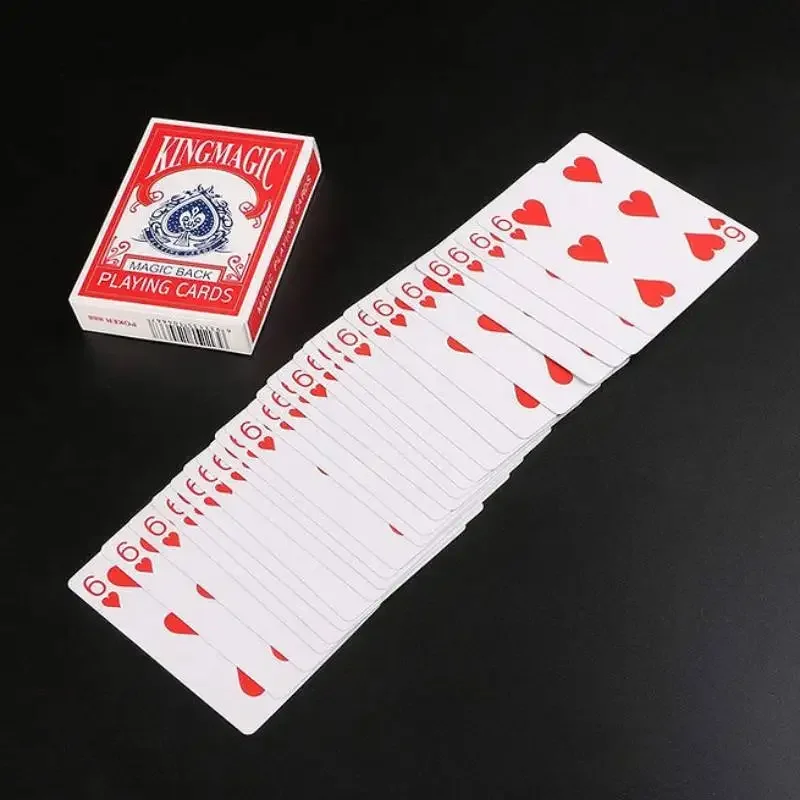 Magic Tricks Magic Playing Cards Svengali Deck Cards Magician Props Magic Cards Close Up Street Illusion Toy Gift for Kid Child