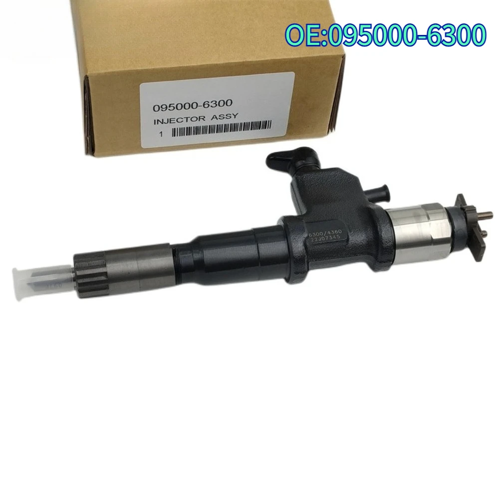 Original High Quality New for 095000-6300 Diesel Injector 1-15300436-0 Injector Assembly