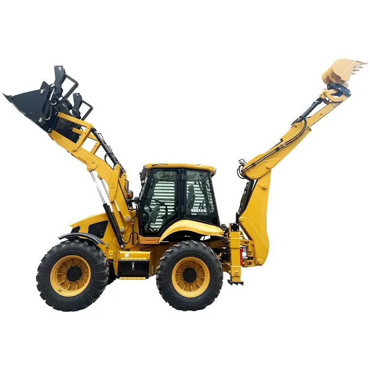 Chinese Mini Backhoe Loader Second Hand Backhoe Loader 4x4 Compact Tractor With Loader And Backhoe