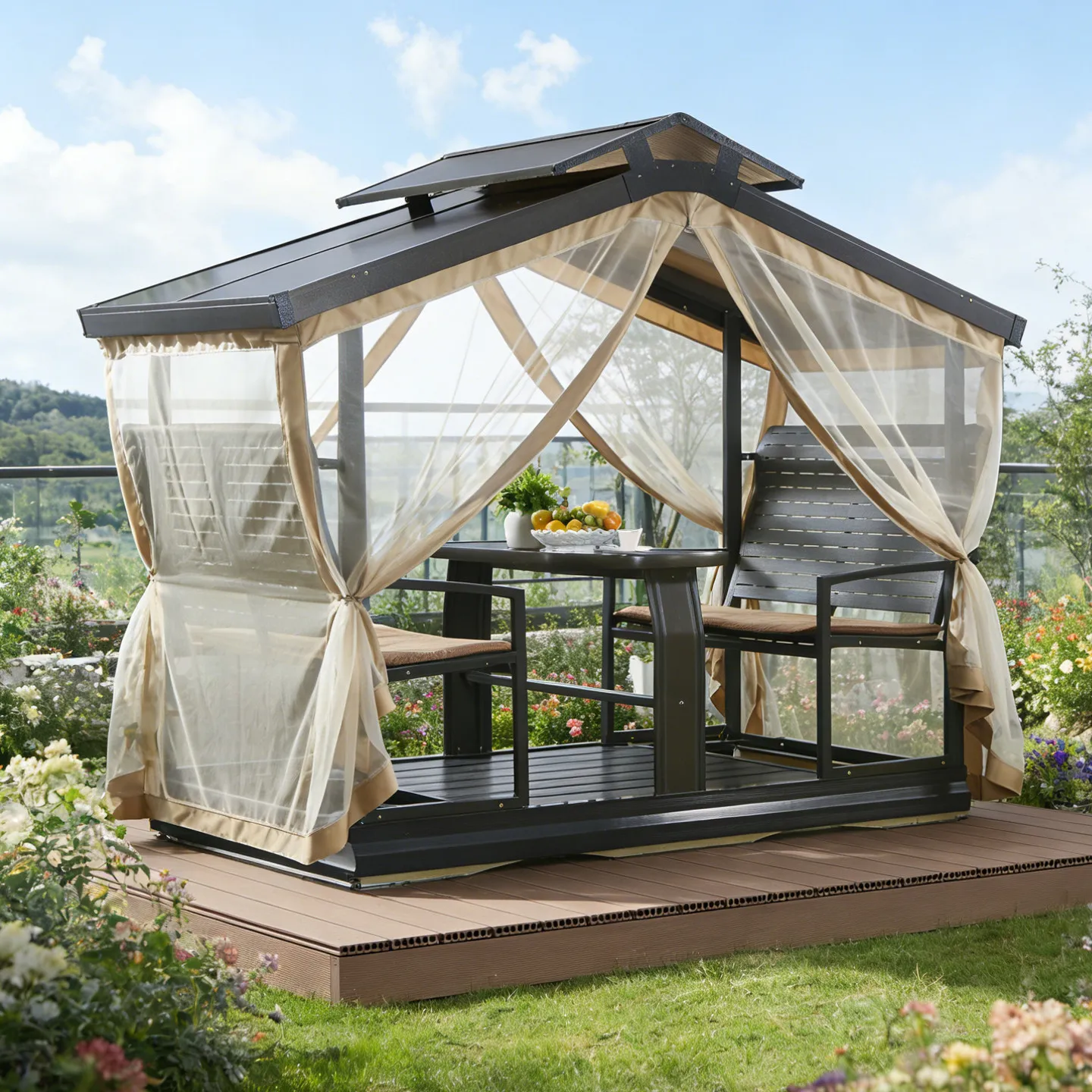 Any Size Custom Outdoor Alumin - Outdoor Furniture Durable ulasan dan harga