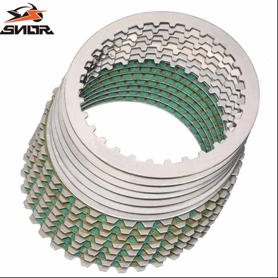 Motorcycle Clutch Friction Plates Steel Plates Kit For Harley XL1200N XL883 X48 1340 Tour Glide FLTCUI 1340 Sportster XLH883