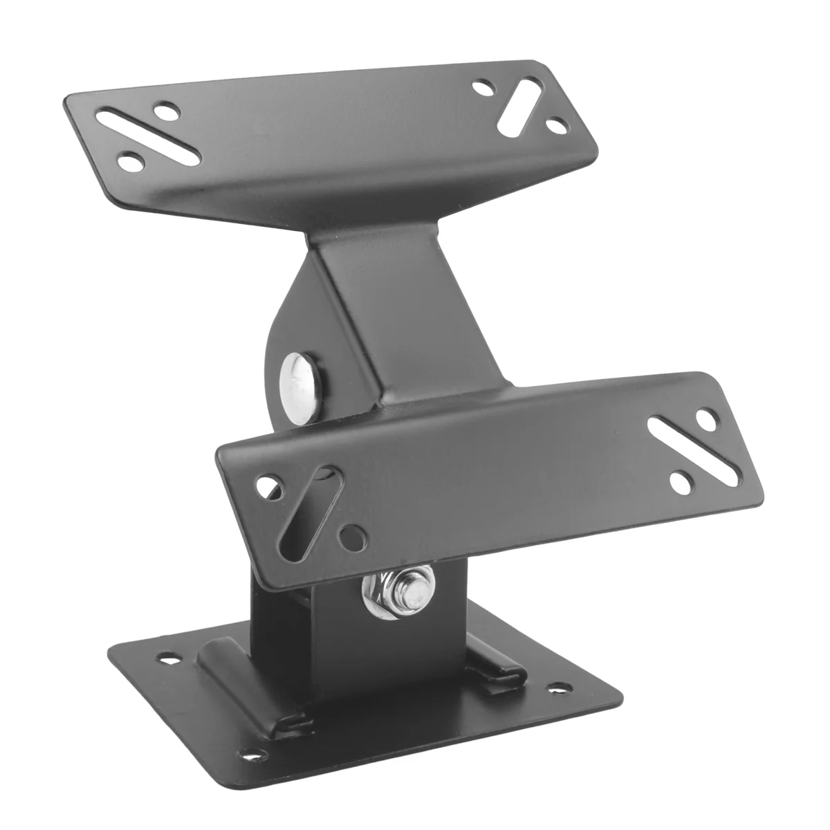 ABQR Universal Wall Mount Stand for 15-27inch LCD LED Screen Height Adjustable Monitor Retractable Wall for Tv Bracket