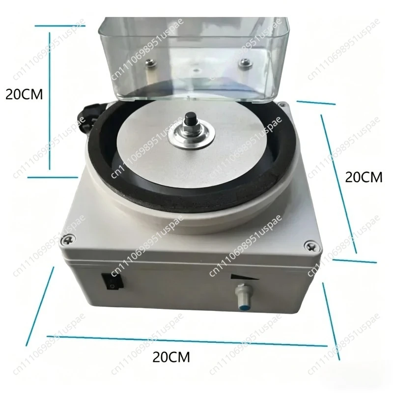 Portable Sharpener with Water Cooled System and Electric Flat Grinder 125mm for Lapidary Work